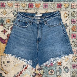 Abercrombie & Fitch Curve Love High Rise Dad Short size 29/8